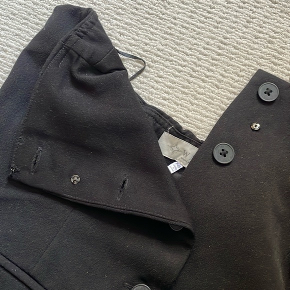 Wayf Black Strapless Button-Down Corset Top NWOT - Picture 10 of 12